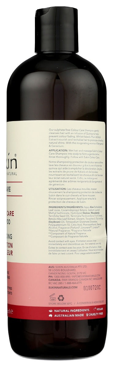 Sukin: Colour Care Shampoo, 16.9 Fo