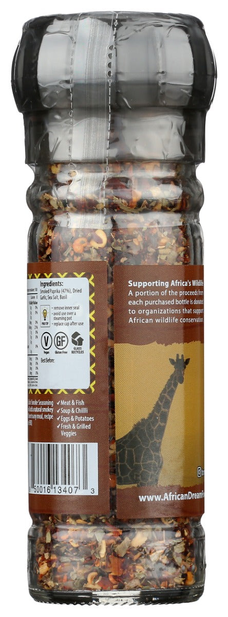 African Dream Foods: Safari Smoke Seasoning, 1.8 Oz