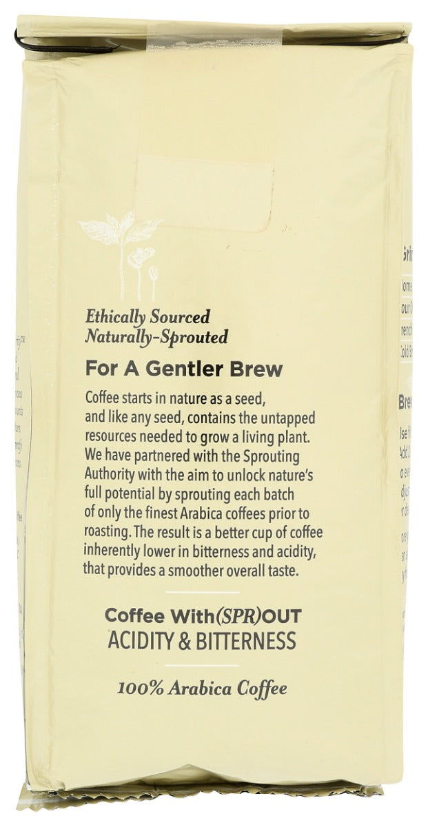 Java Trading: Sprouted Smooth Sailing Whole Bean Coffee, 10 Oz