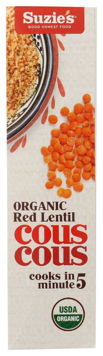 Suzies: Red Lentil Couscous, 14 Oz