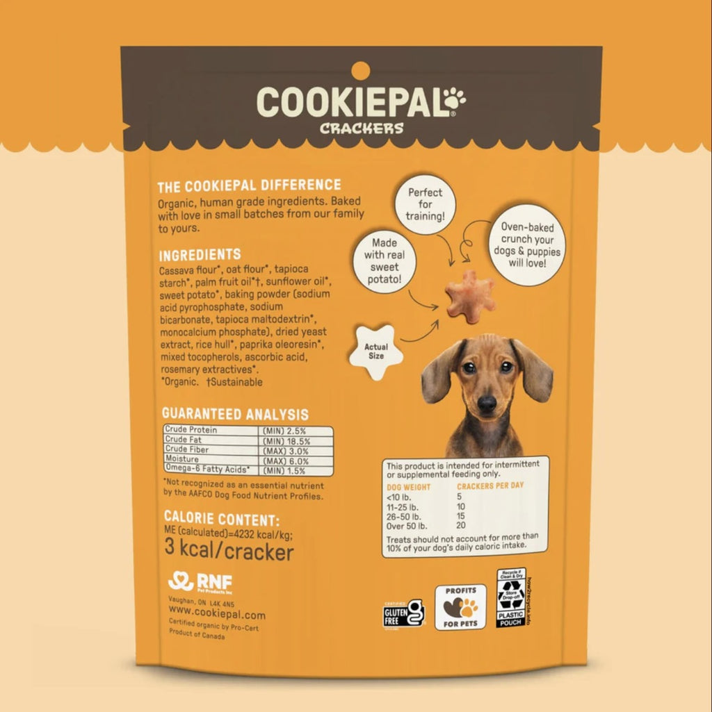 Cookie Pal: Cracker Sweet Potato Org, 4 Oz