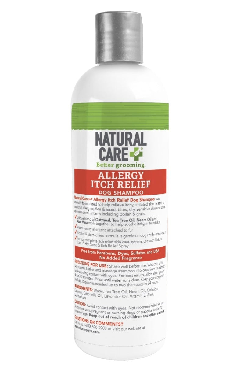 Natural Care: Shampoo Relie Allrgy Itch, 12 Fo