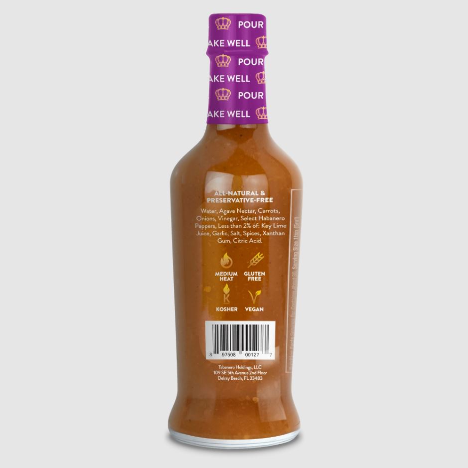 Tabanero: Sweet And Spicy Hot Sauce, 5 Fo