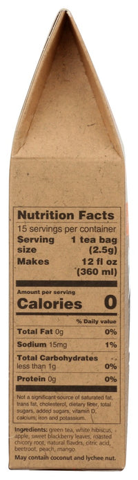 Teapigs: Green Tea With Peach, 15 Bg