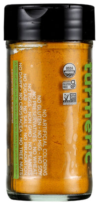 Spicely Organics: Organic Turmeric Jar, 1.7 Oz