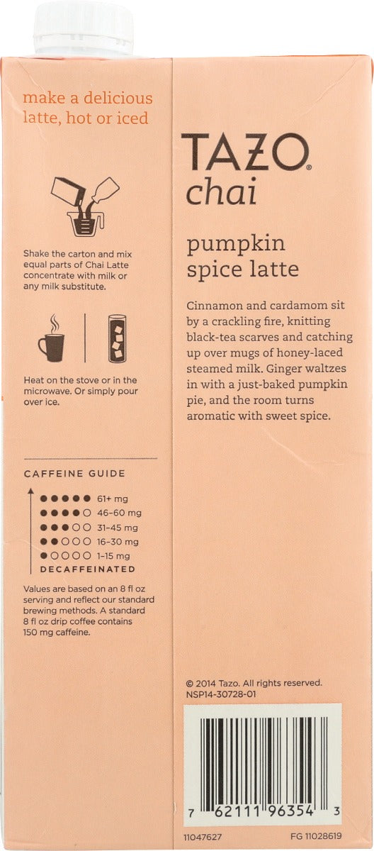 Tazo: Pumpkin Spice Chai Latte, 32 Fo