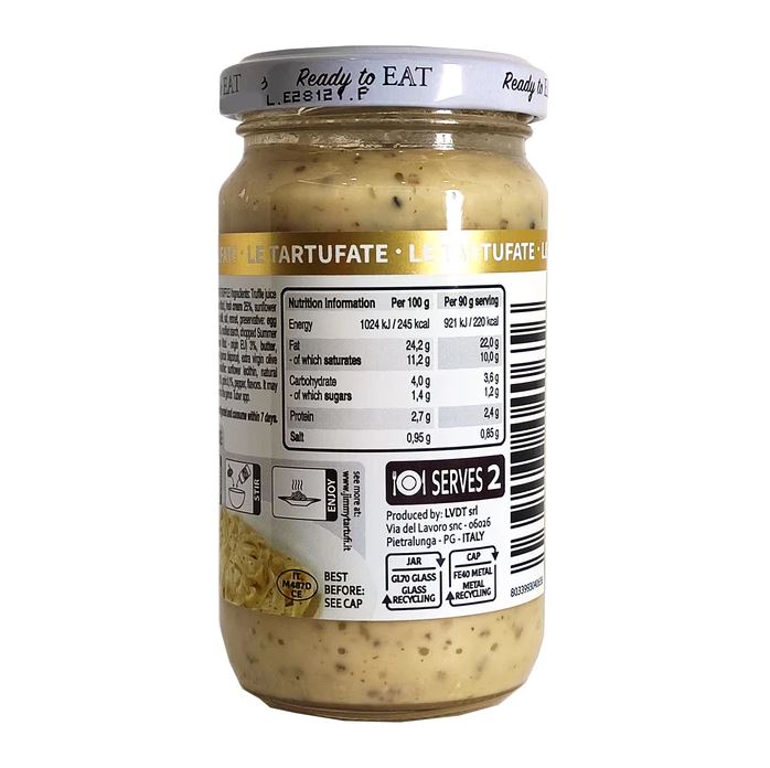 Tartufi Jimmy: Alfredo Truffle Sauce, 6.3 Oz