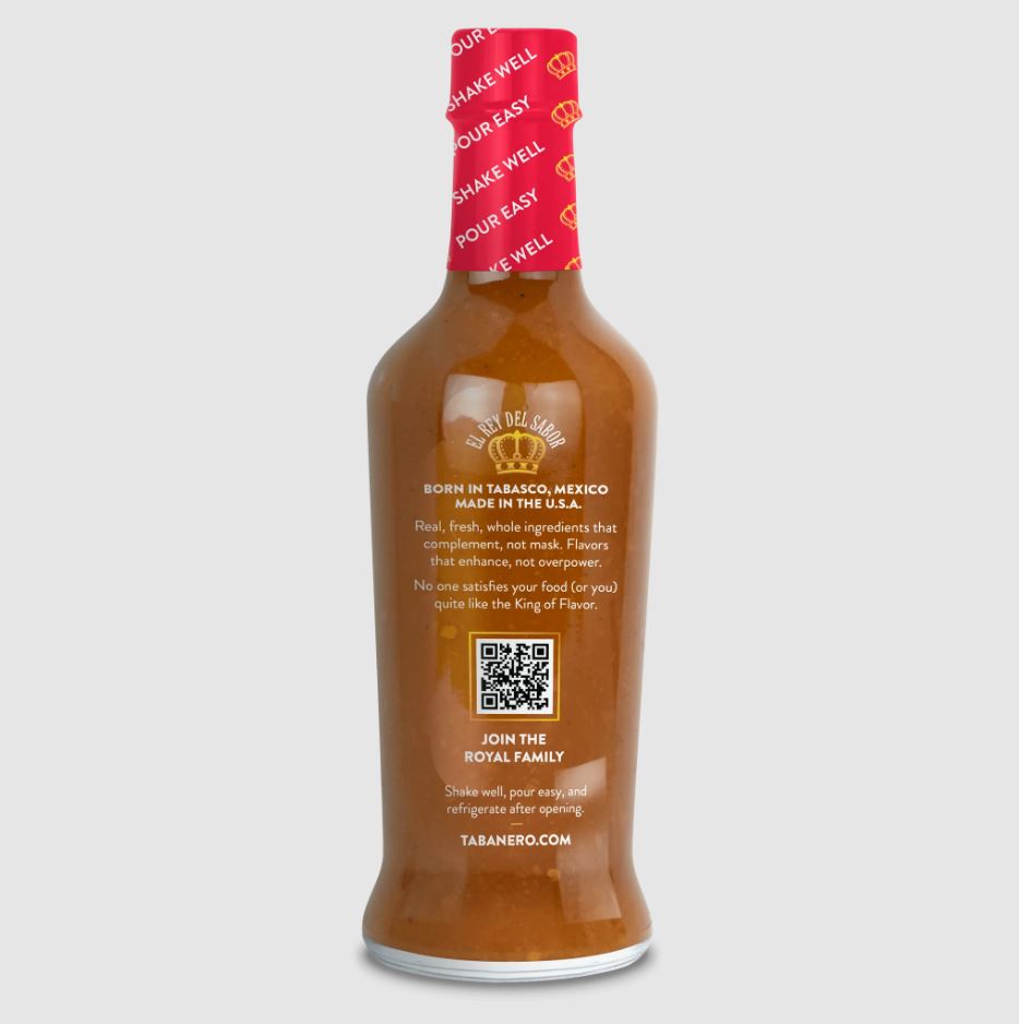 Tabanero: Extra Hot Hot Sauce, 5 Fo