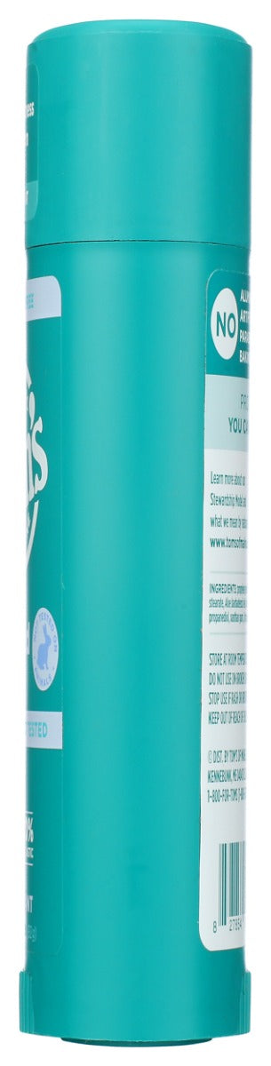 Toms Of Maine: Unscented Deodorant Stick, 3.25 Oz