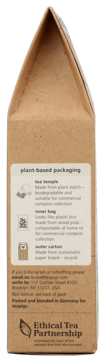 Teapigs: Green Tea With Peach, 15 Bg