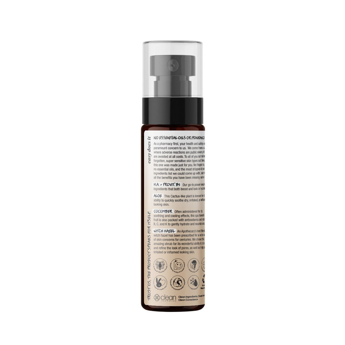 Trustrx: Sensitive Face Body Hair Mist, 4 Fo