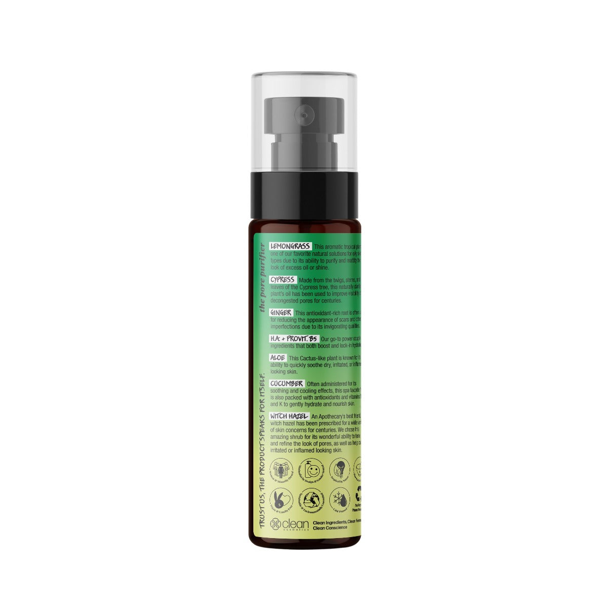 Trustrx: Purify Face Body Hair Mist, 4 Fo