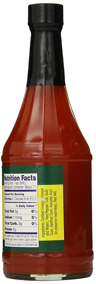 Trappeys: Louisiana Hot Sauce, 12 Oz