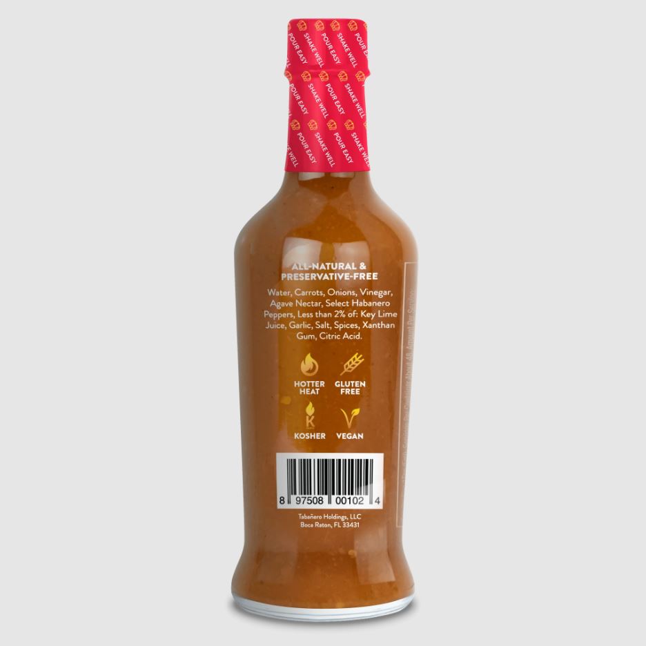 Tabanero: Extra Hot Hot Sauce, 5 Fo