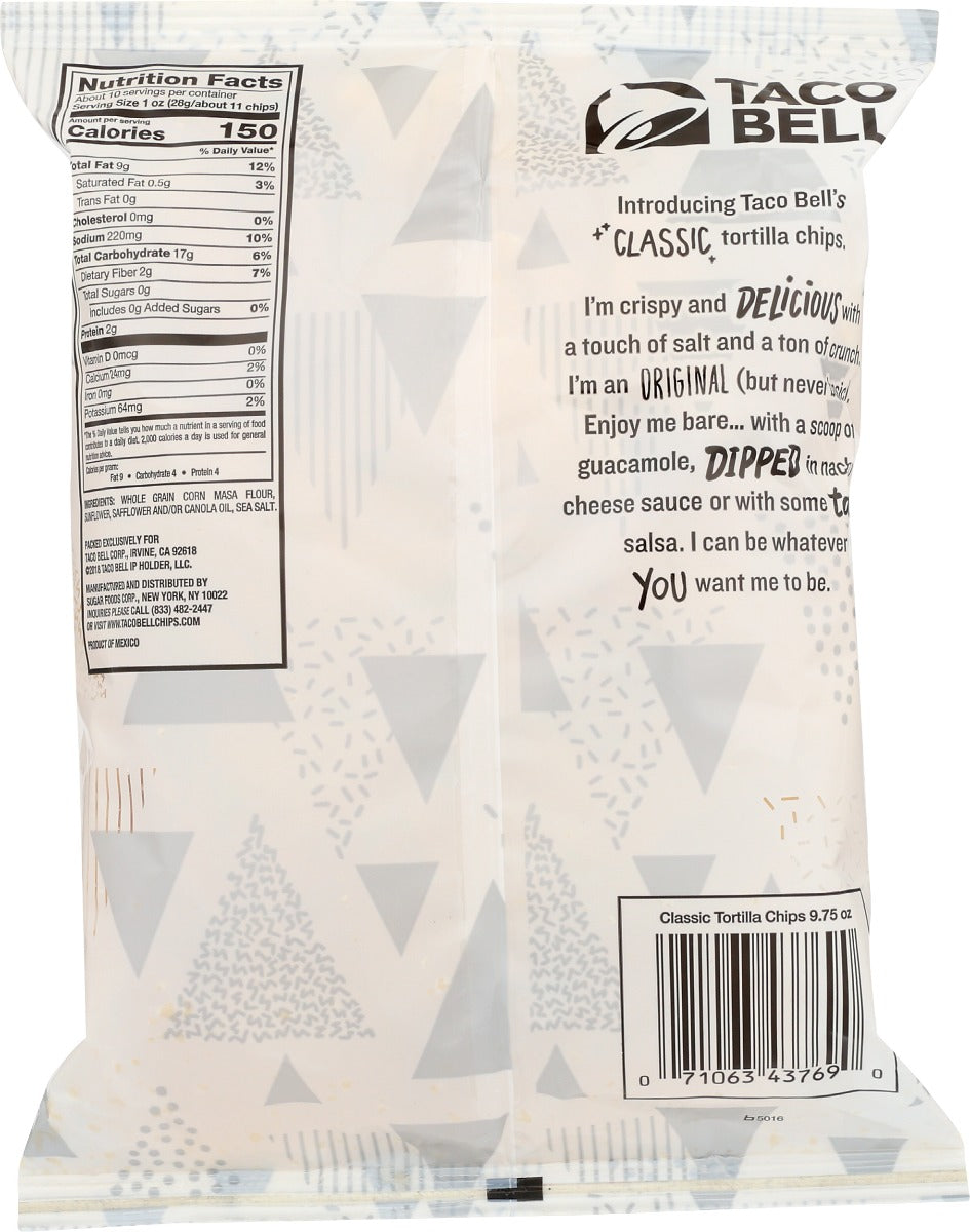 Taco Bell: Classic Tortilla Chips, 9.75 Oz