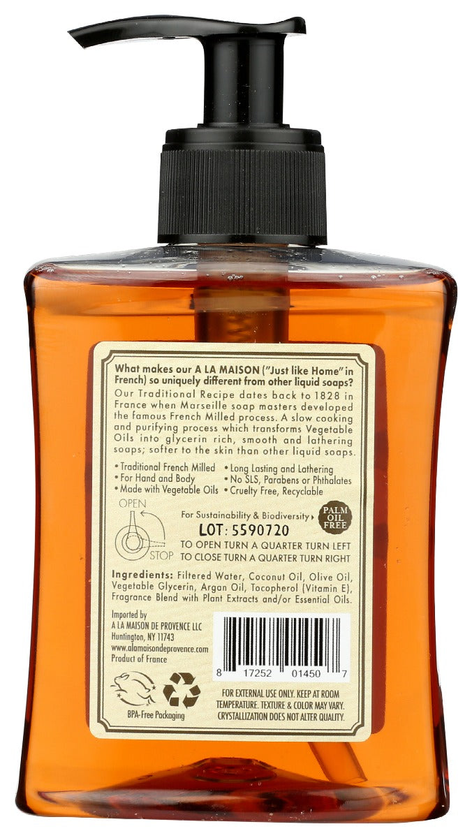 A La Maison: Liquid Soap Toasted Almond, 10 Fo