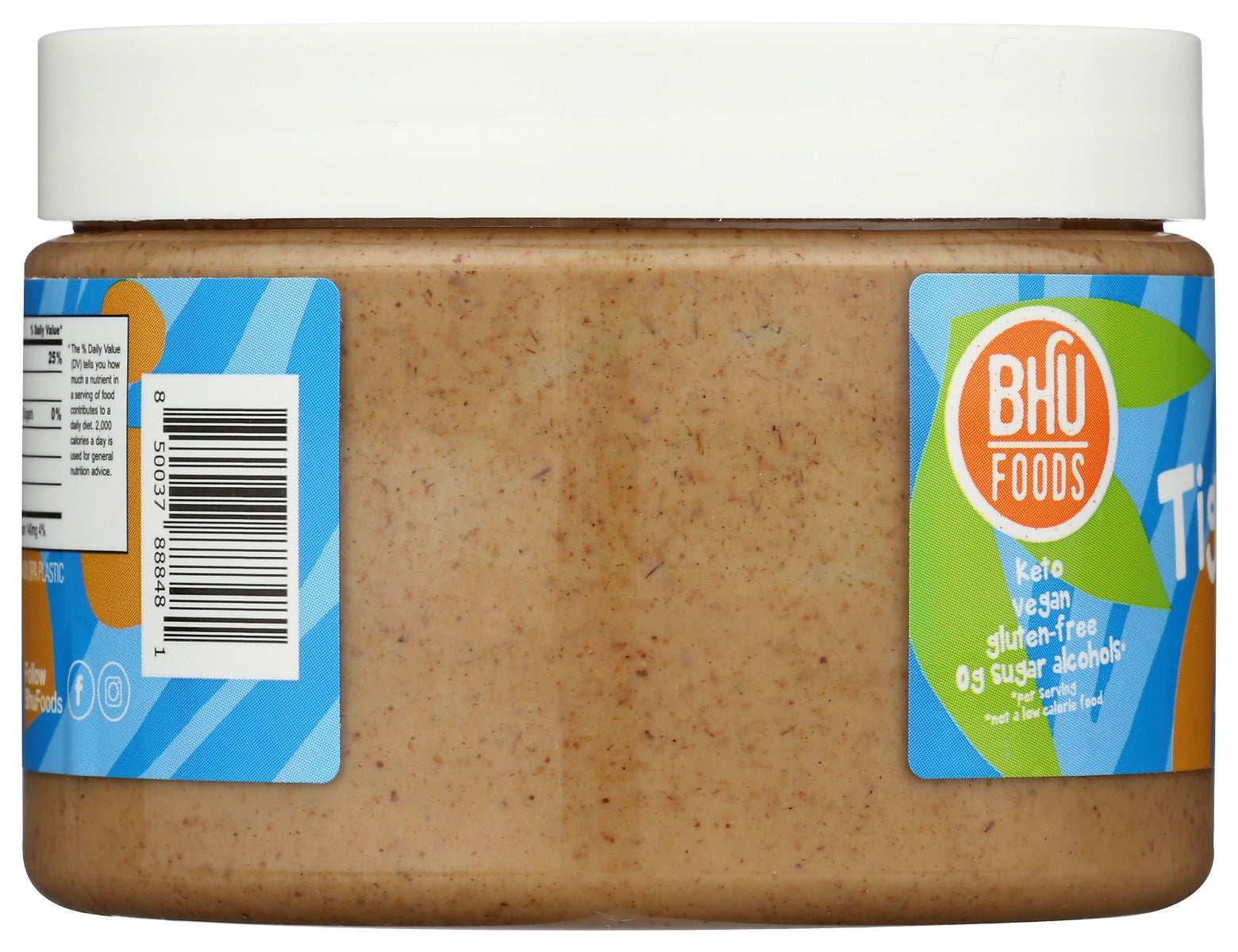 Bhu Foods: Tigernut Butter Plain, 7 Oz