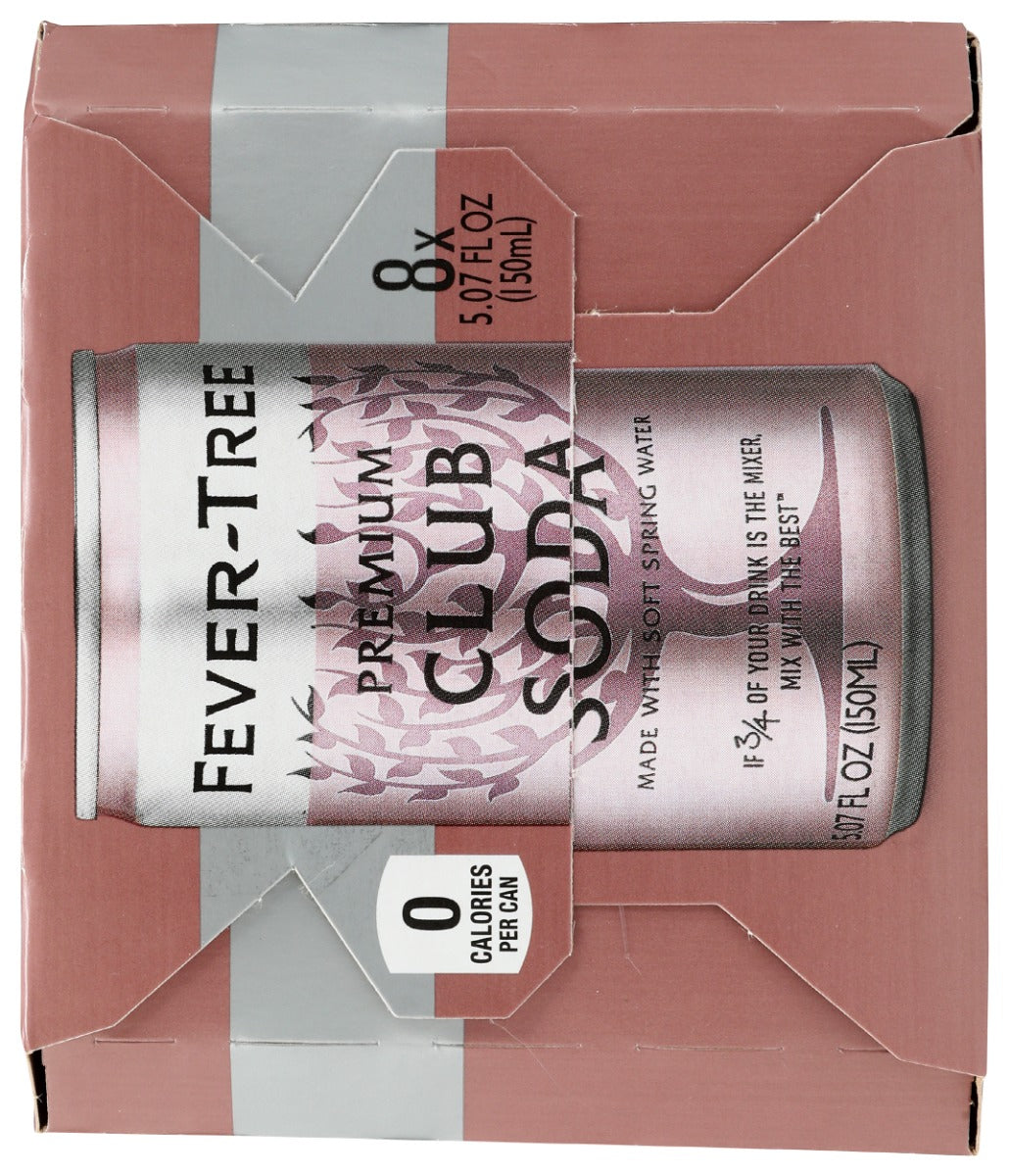 Fever Tree: Club Soda 8Pack, 40.56 Fo