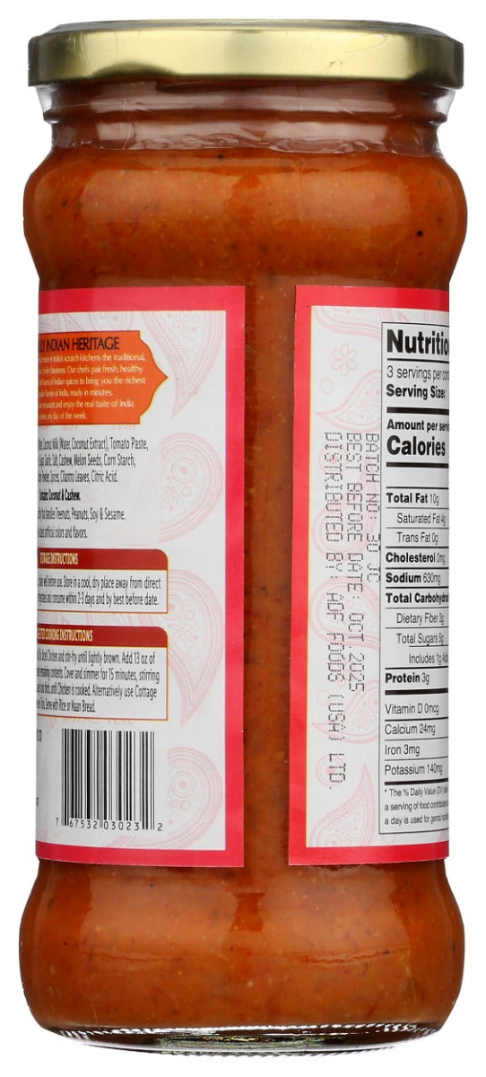 Truly Indian: Butter Chicken Sauce, 13 Oz