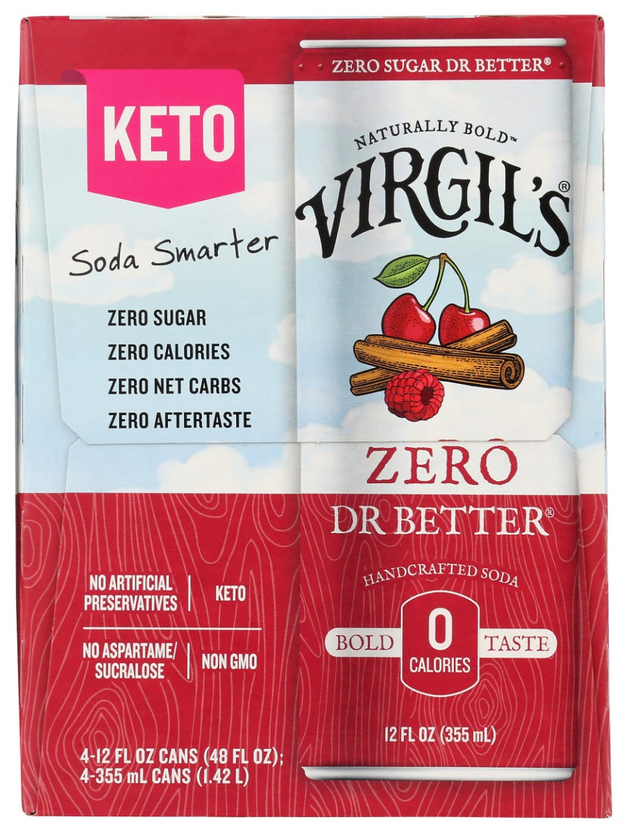 Virgils: Dr Better Zero Sugar 4Pk, 48 Fo