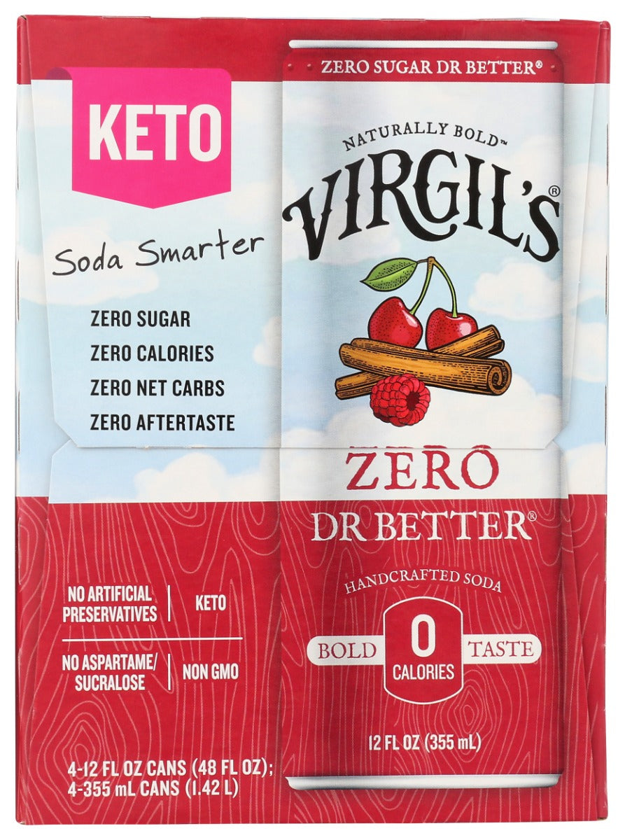 Virgils: Dr Better Zero Sugar 4Pk, 48 Fo