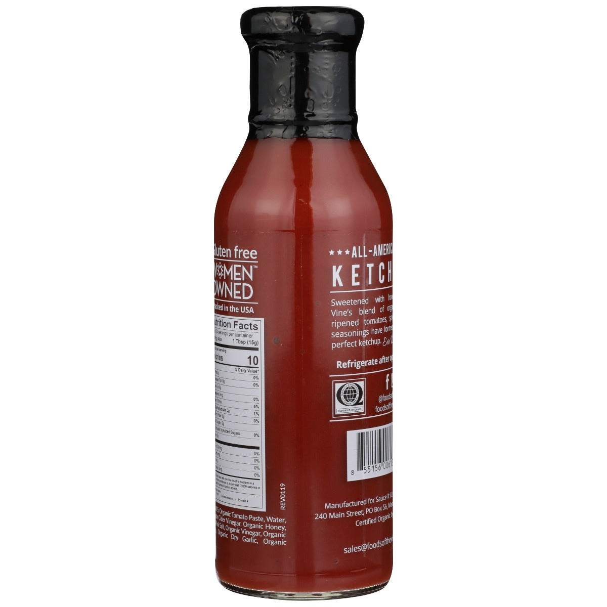 The Vine: All American Ketchup, 12 Oz