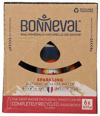 Bonneval: Sparkling Mineral Natural Water 6Pk, 101.4 Fo