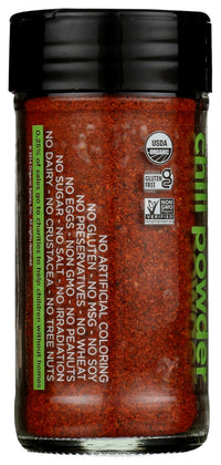 Spicely Organics: Organic Chili Powder Jar, 1.7 Oz