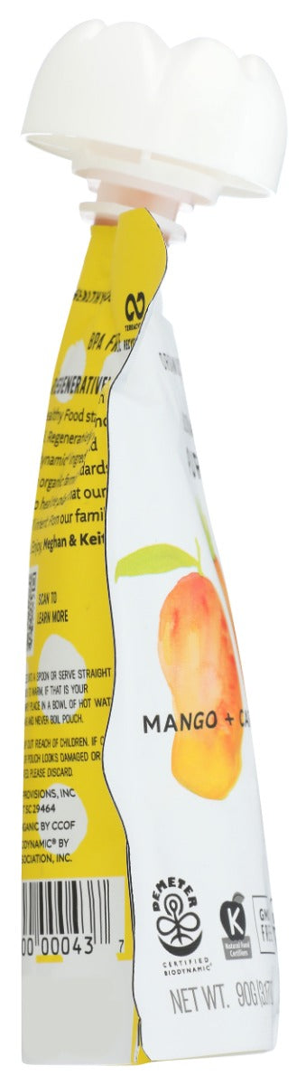 White Leaf Provisions: Baby Food Mango Carrot Banana Pear, 90 Gm