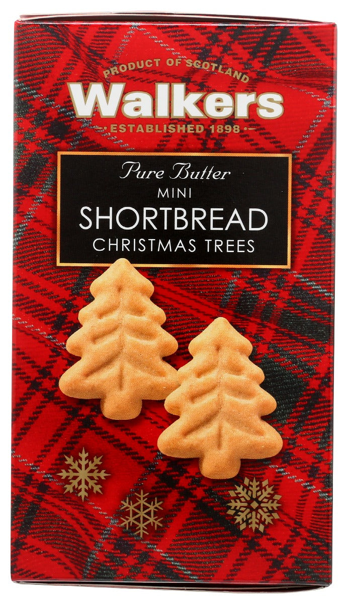 Walkers: Mini Christmas Tree Shortbread Box, 5.3 Oz