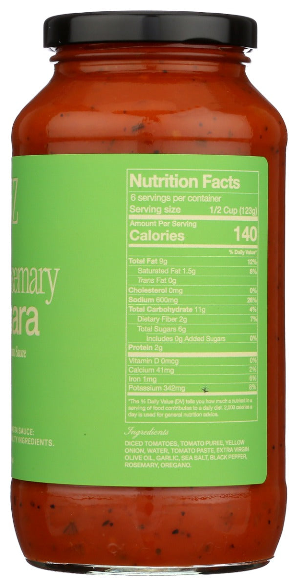 Sauz: Wild Rosemary Marinara Sauce, 25 Oz