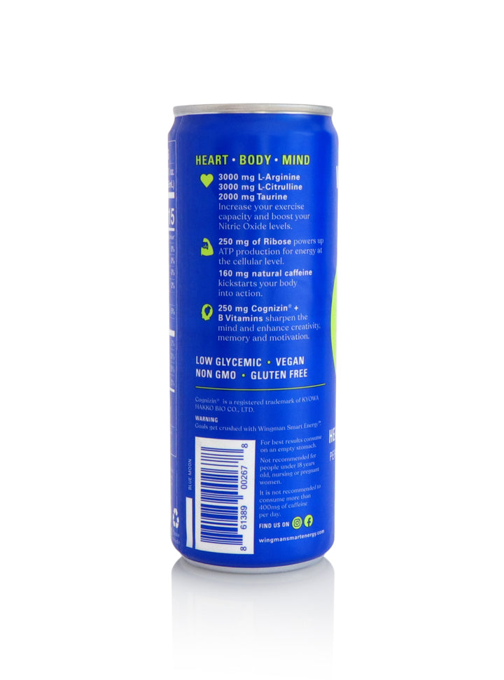 Wingman Smart Energy: Citrus Performance Beverage, 12 Fo