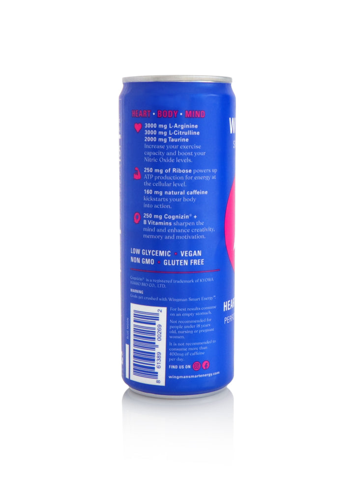 Wingman Smart Energy: Very Berry Performance Beverage, 12 Fo