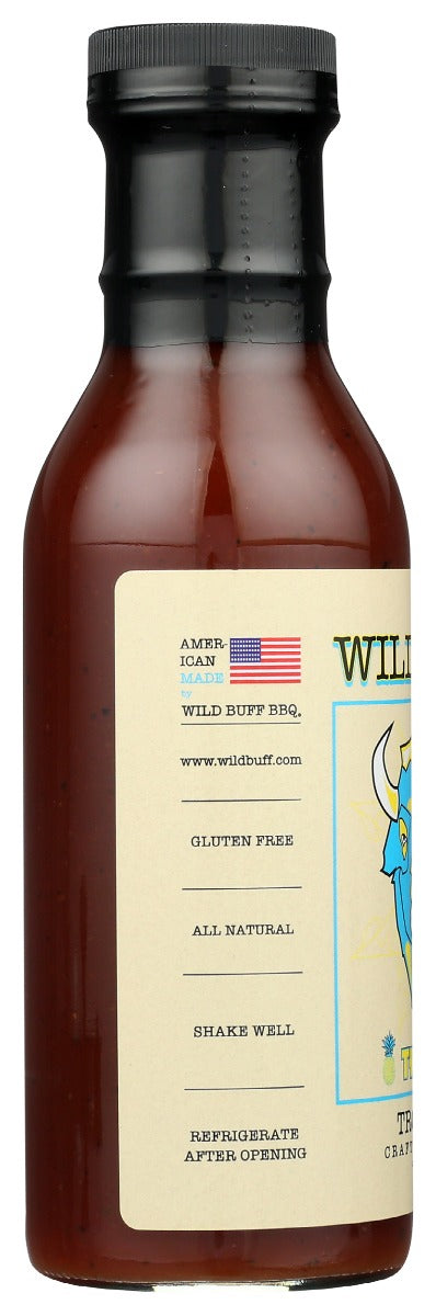 Wild Buff: Tropical Bbq Sauce, 12 Oz