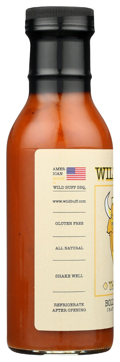 Wild Buff: Thunder Bold Tangy Bbq Sauce, 12 Oz