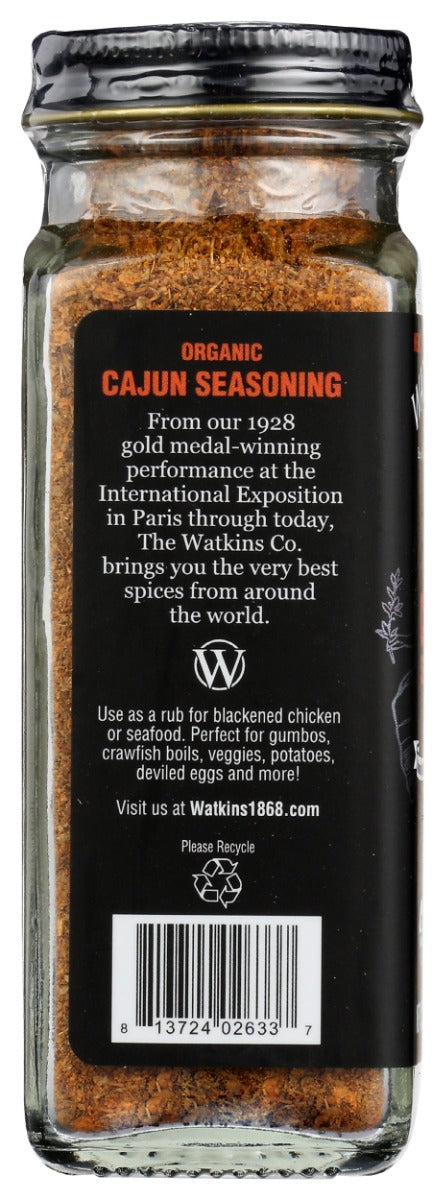 Watkins: Organic Cajun Seasoning, 2.3 Oz