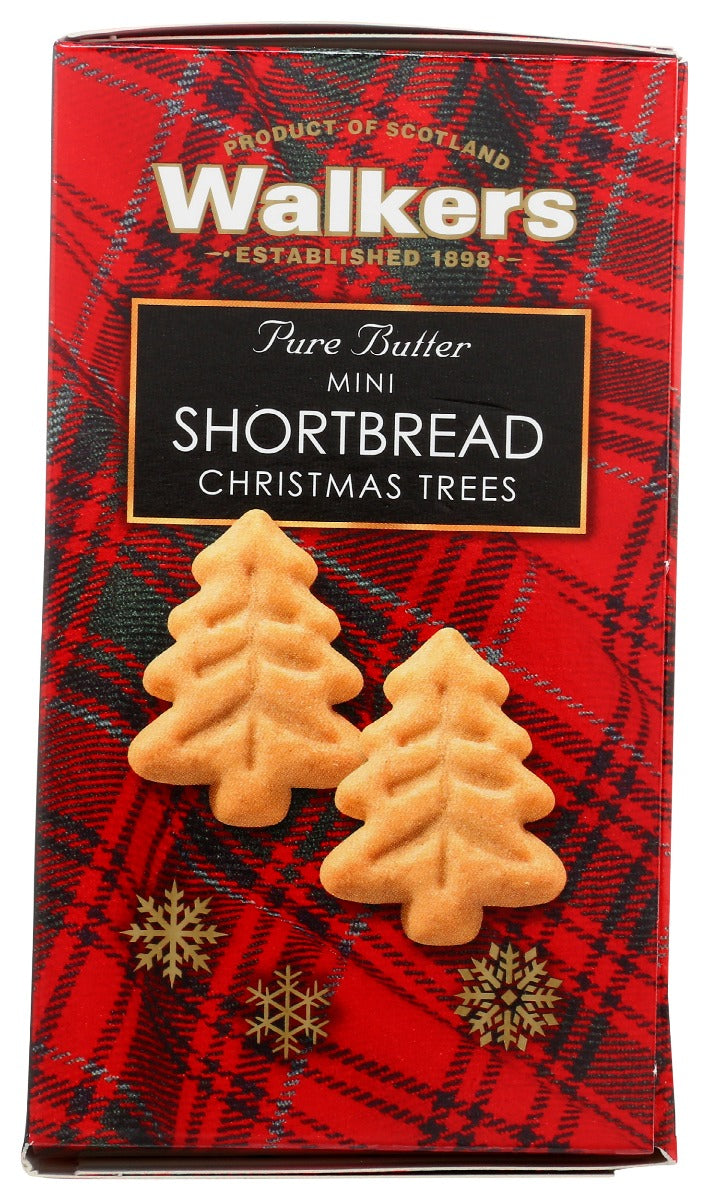 Walkers: Mini Christmas Tree Shortbread Box, 5.3 Oz