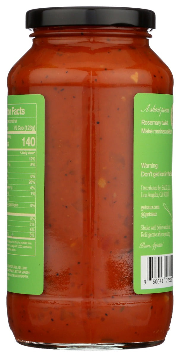 Sauz: Wild Rosemary Marinara Sauce, 25 Oz