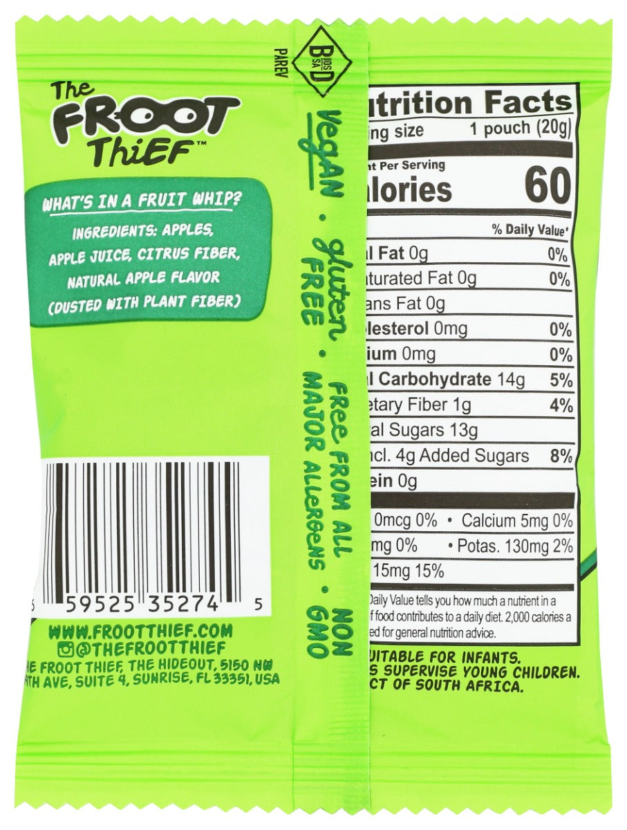 The Froot Thief: Apple Fruit Whip, 0.7 Oz