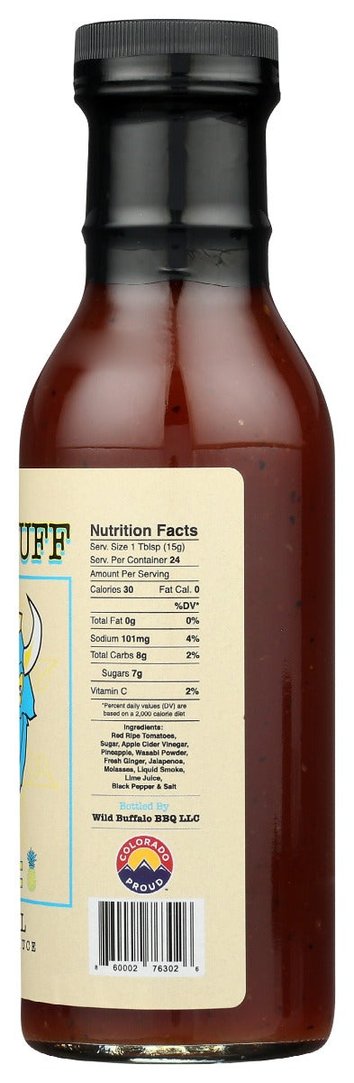 Wild Buff: Tropical Bbq Sauce, 12 Oz