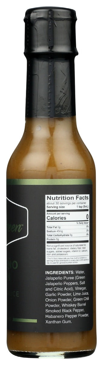 Wild Green: Jalapeno Green Hot Table Sauce, 5 Oz