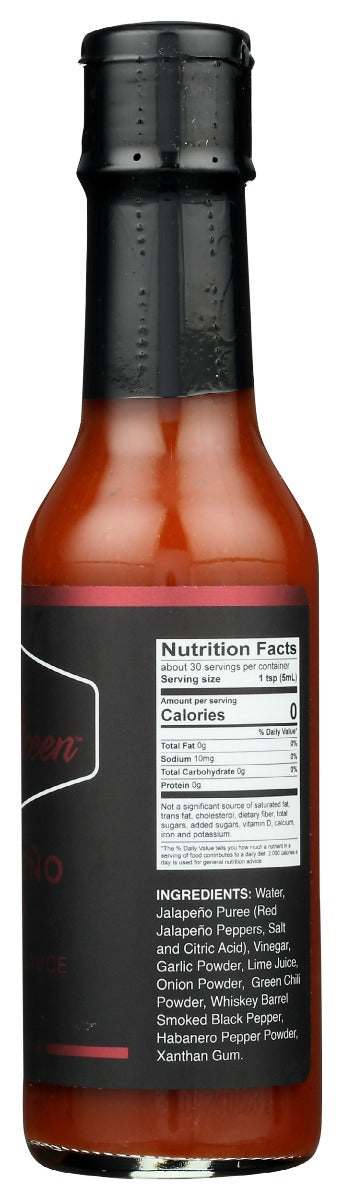 Wild Green: Jalapeno Red Hot Table Sauce, 5 Oz