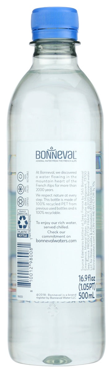 Bonneval: Still Natural Mineral Water, 16.9 Fo