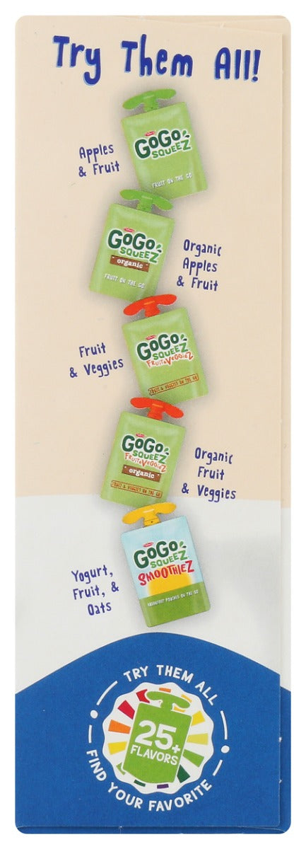 Gogo Squeez: Blueberry Yogurtz 4Pk, 12 Oz