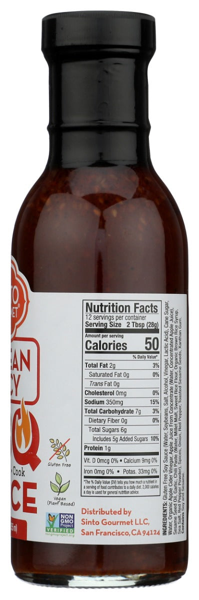 Sinto Gourmet: Korean Spicy Bbq Sauce, 12 Fo