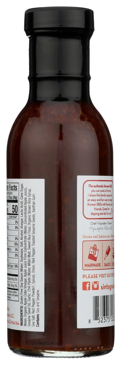 Sinto Gourmet: Korean Spicy Bbq Sauce, 12 Fo